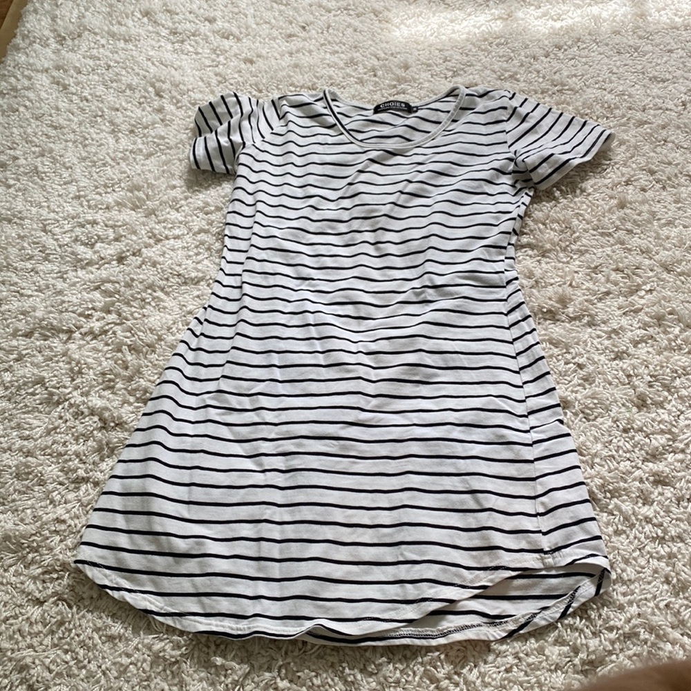 Striped Dress-perfect cover up